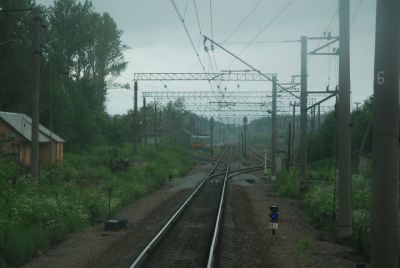 Sähköistetty junarata
