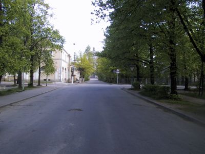 Sotahistoriaa Itä-Kannaksella 1-4.6.2001
Käkisalmea, katunäkymä.
