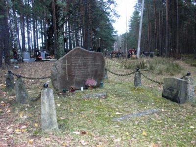 Karppilan hautausmaa
Muistomerkki hautausmaalle vuosina 1918 - 1944 haudattujen lähikylien asukkaiden vainajien muistoksi
Avainsanat: Karppila