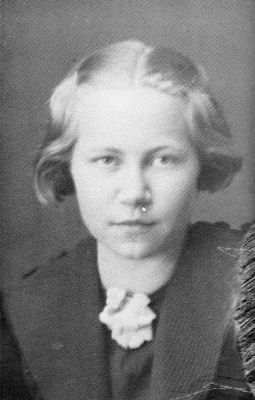 Nuorena kuollut äitini isän sisko Lempi Neuvonen (1917-1937)
