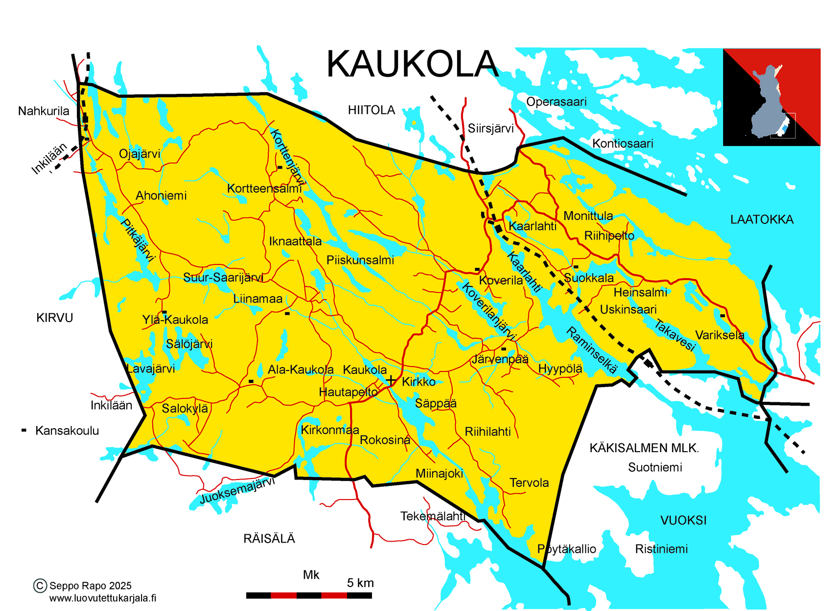 Kaukolan kartta
