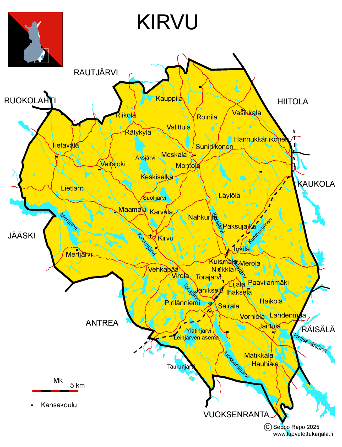 Kirvun kartta